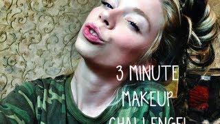 3 MINUTE MAKEUP CHALLENGE!