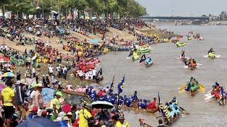 Amazing Cambodia Water Festival - 26 Nov, 2023 - First Day | 4K