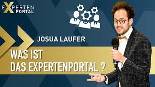 Das Expertenportal // Vorstellung bei der "SpeakersNight" von Hamburg 1 TV // Josua Laufer