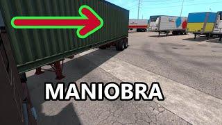 maniobra de lado visible - REVERSIAR camion - como estacionar un trailer consejos para estacionarse