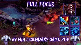 FULL FOCUS MODE (69 min Legendary Game PoV) - Ravenor Carry