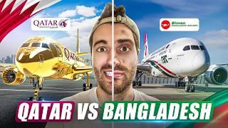 Flying with a Bangladesh vs Qatar Airline I  vs  I Ep. 6 w/ Steve লম্বা Long