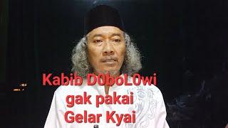 Kabib Dob0Lowi gak pakai Gelar Kyai