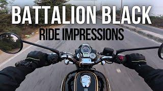 Bullet 350 Battalion Black Ride Impressions | Is It Worth Buying? | Motorxone