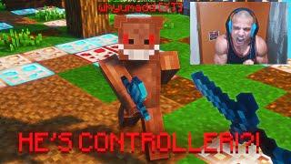 Controller Player TERRORRIZES Minecraft Streamers