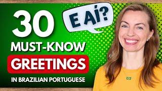 Learn How to Greet People in Brazilian Portuguese - Formally and Casually