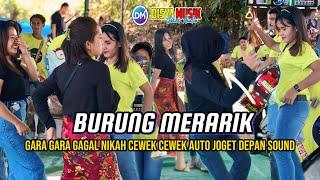 MERARIK BURUNG || TERNYATA JILBAB ITEM RATU JOGET DEPAN SOUND SAAT REQUESTNYA TERPENUHI