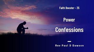 Faith Booster 35 - Power Confessions