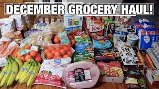 GROCERY HAUL & MEAL PLAN! | DECEMBER 2024 | READY FOR CHRISTMAS