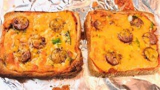 Easy Bread Pizza | Pantry Bread Pizza | Easy Kids Snacks | Brown Girls Kitchen