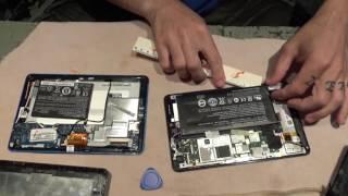 How to replace a tablet battery