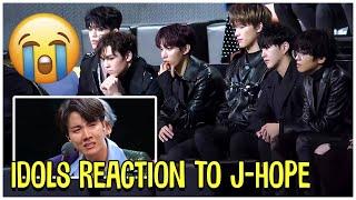 Kpop Idols Reaction To J-Hope BTS | J-Hope With Idols Moments