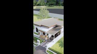 rumah minimalis 10x20 m | modal 200 jutaan | HOUSE PLAN DESIGN #shorts #rumahidaman #rumahgaris