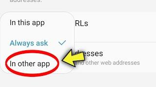 Whatsapp | in other app links problem || open by default settings & Check Supported links in Android