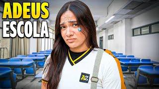 MEU ÚLTIMO DIA DE AULA - TERMINEI A ESCOLA