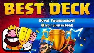 #1 BEST DECK FOR ROYAL TOURNAMENT! - Clash Royale