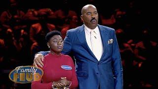 Every round they have got it, BUT does he have it to win $5000 in FAST MONEY? | Family Feud Ghana