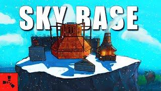 I Built an Incredible Solo Sky Base in Rust..