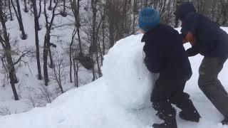 Bola de nieve gigante