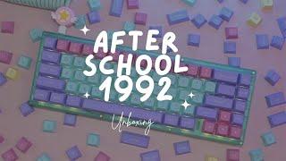 A Super Cute Retro Keycaps That Brings Me Back To The 90's! After School 1992 Keycap Set Unboxing