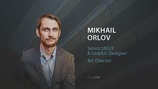 Mikhail Orlov. Senior Graphic Designer Presentation. v.1.5