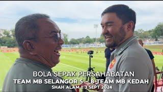 Raja Muda Selangor, Tengku Amir Shah Bertemu MB Kedah, Dato Seri Sanusi Utk Bola Sepak Persahabatan