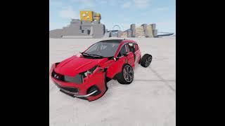 Next day after guarantee ends Kia Sportage 2021 - BeamNg Drive #shorts