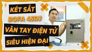 Két sắt nhập khẩu mini điện tử vân tay bofa 45DJ - Công ty két sắt việt tiệp