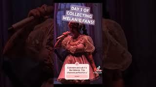 Day 1: Collecting Melanie Fans! LETS SEE HOW MANY WE CAN GET! #melaniemartinez #melaniefans #fypシ゚