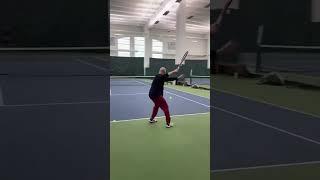 Andre Agassi still got it at 52  (vs @tennis_with_mo)