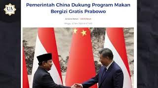 Minta-Minta Mau Makanin Murid...!! Sepakati Pendanaan, China Dukung Makan Gratis; Wowo...?!