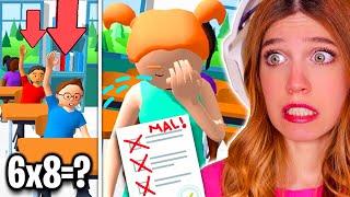 ¿SOY *MALA PROFESORA? ‍ Simulador de vida real siendo profesora ️ (Teacher Simulator) | Laia Oli