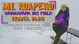 Mt Ruapehu | Whakapapa Ski Field | New Zealand | Travel Vlog