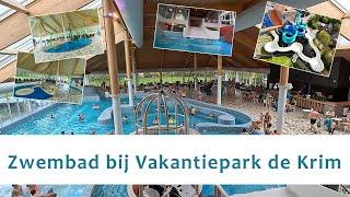 Vakantiepark De Krim zwembad, glijbanen en wildwaterbaan