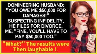 【compilation】Shocking Turn of Events When Wife Agrees to Pay $50,000 for Husband: Divorce Story.