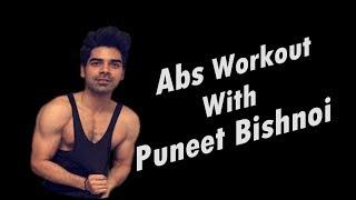 Puneet Bishnoi Abs WorkOUT