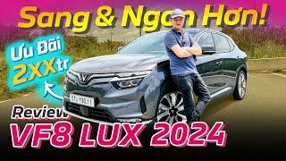 Đánh giá VF 8 LUX Plus - Không chỉ Luxury mà còn Ngon hơn trước, nhất là với ưu đãi | Vlog Xe