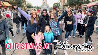 OUR FIRST DAY OF CHRISTMAS AT DISNEYLAND PARIS! 