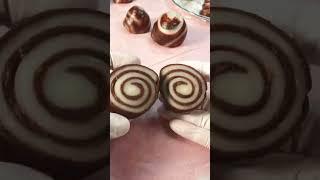 Marble effect on super sticky mochi I by Lutong Marisyu I #shorts
