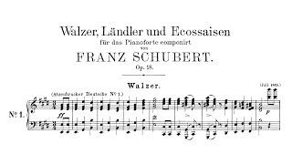 Franz Schubert – 12 Waltzes from D.145