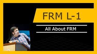 FRM Level 1 | All About FRM | June 2016