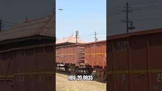 HBU-20 8035 Hitachi Locomotives | #trainspotting #locomotive #pakistanrailways