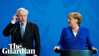 Angela Merkel challenges Boris Johnson to find backstop solution in 30 days