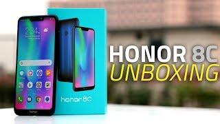 Honor 8C Unboxing and First Look | Specs, Camera, Features, and More