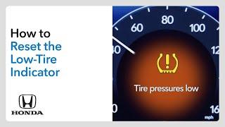 How to Reset the Tire Pressure Indicator