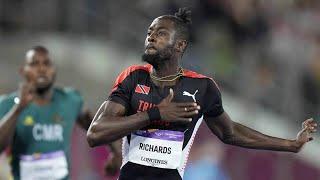 New Game Record! Jereem Richards dominated the men's 200m final at the 2022 Commonwealth Games