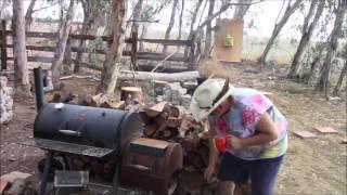 How to use a offset smoker