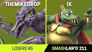 SmashLAN'd 211 Losers R5 - TheMikeDrop (Ridley) vs IX (King K. Rool) - SSBU Tournament