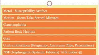 MRI safety and Contraindications