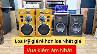 Loa Mỹ giá rẻ hơn loa Nhật |avent ,vua kiểm âm Nhật |yamaha NS 1000 monitor